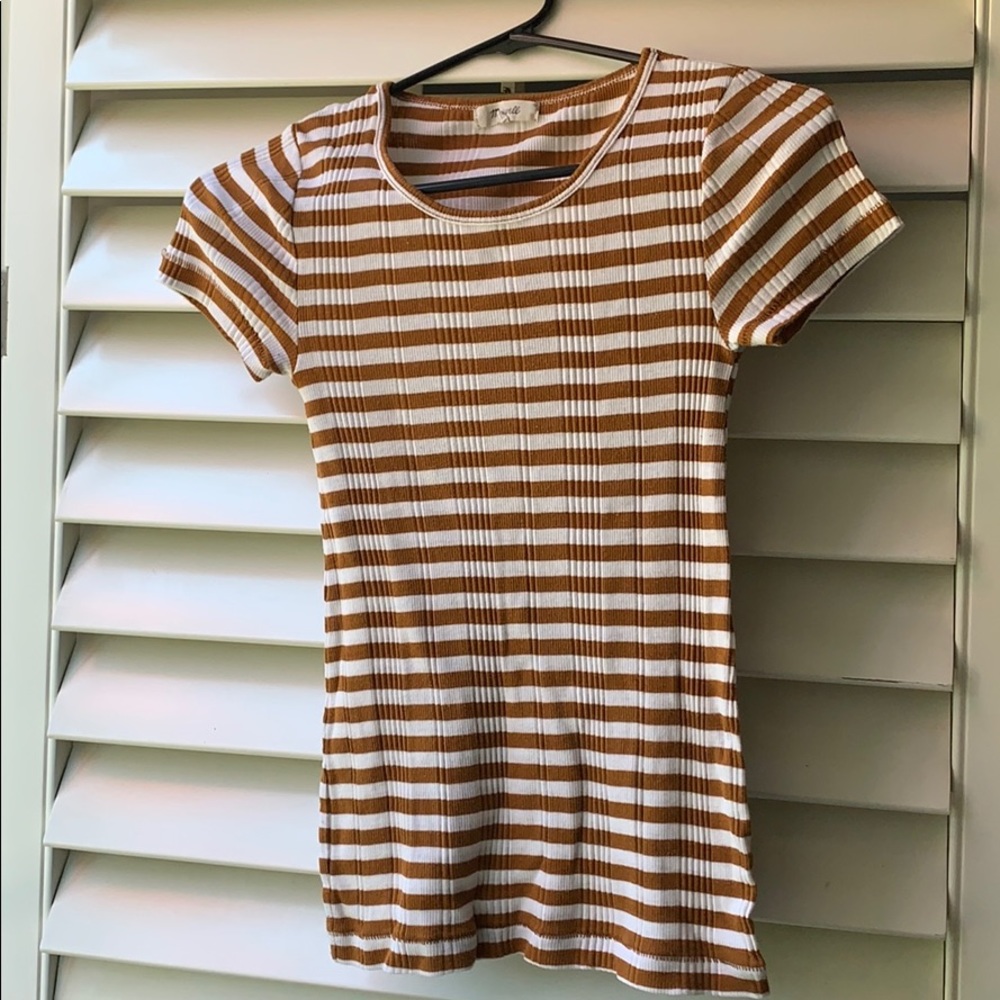 Madewell striped crewneck t-shirt